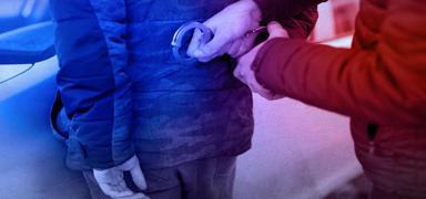 K�rm�z� b�ltenli �ete lideri k�sk�vrak yakaland�