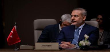 Bakan Fidan Gazze ve Balkanlar i�in masada