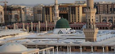 T�rkiye'den yola ��kan ilk hac� kafile Medine-i M�nevvere'ye ula�t�