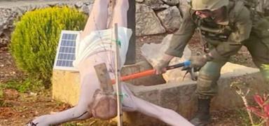 ��galci askerlerden �irkin sald�r�: Kud�s Psikoposu: Utan� verici