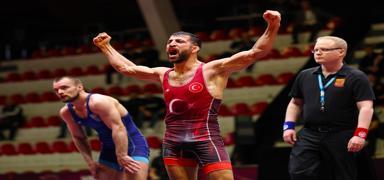 Milli g�re��i Murat F�rat, Avrupa'da ikinci oldu