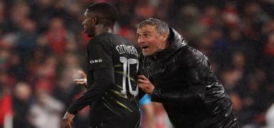 Ousmane Dembele'den Luis Enrique'ye �vg�: Harika bir teknik direkt�r
