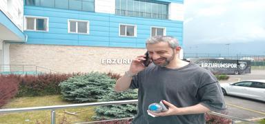 Serkan �zbalta, Erzurum'a geldi