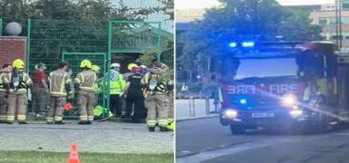 Londra'n�n bat�s�nda ��kan yang�nda 3 ki�i hayat�n� kaybetti