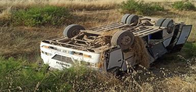 Amasya'da midib�s devrildi: �ok say�da yaral� var