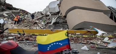Venezuela'daki depremlerde hayat�n� kaybedenlerin say�s� 4 bin 829'a y�kseldi