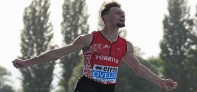 Yunus Emre Civelek'ten T�rkiye rekoruyla Avrupa �ampiyonlu�u!