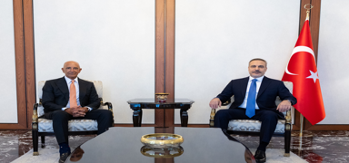 Bakan Fidan, ABD'nin Ankara B�y�kel�isi Barrack'� kabul etti